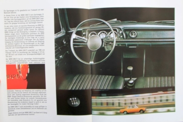 BMW 2002 TI Modelprogram 1971 Carbrochure (7592)